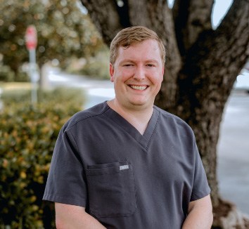 photo of Dr. Jordan Broaddus smiling